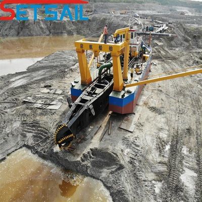 10 インチカットポンプ吸気ポンプ 8 メートル以内の川砂の掘削深さ