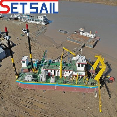 シエメンズ PLC ディーゼル エンジン パワー 海上 輪 バケツ 貯水池 パンプ付き泥掘削機
