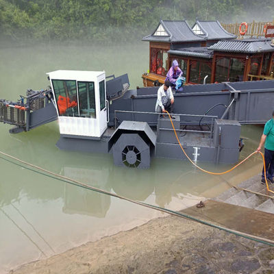 水のハヤシント清掃 プロの水中雑草刈り機 3.5-5kn/H 作業速度