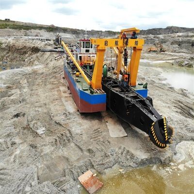 河川砂掘削用 定番のウェイチャイディーゼルエンジン切断器 吸い込み砂掘削機