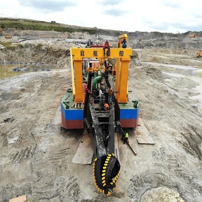 河川砂掘削用 定番のウェイチャイディーゼルエンジン切断器 吸い込み砂掘削機