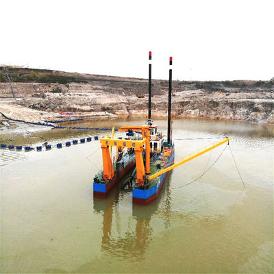 36000.000kg パッケージ 総重量 カッターヘッドと泥ポンプの川砂吸い掘り