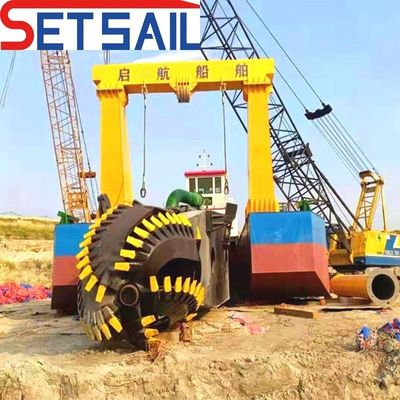 CE認証 ディーゼルエンジンの吸い込み砂掘り機