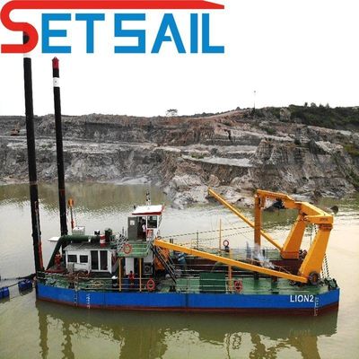 総重量 28-1000t シエメンズ PLC カッター 吸い込み砂 掘削機 アンカーブーム