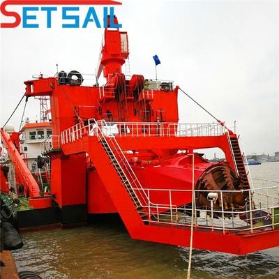 7 メートル 総幅 12 インチ カッター サンドドレーガー カミンズ 200kw 補助エンジンパワー