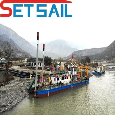 河川掘削設備 切断器 吸い込み掘削機 液体リッチサイクロン型