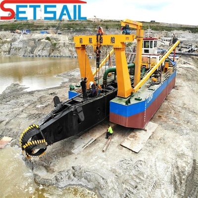 10 インチカットポンプ吸気ポンプ 8 メートル以内の川砂の掘削深さ