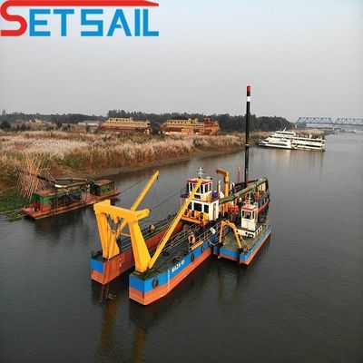 ディーゼルエンジンの10インチ切断器 吸い込み掘削装置 石川砂ポンプ