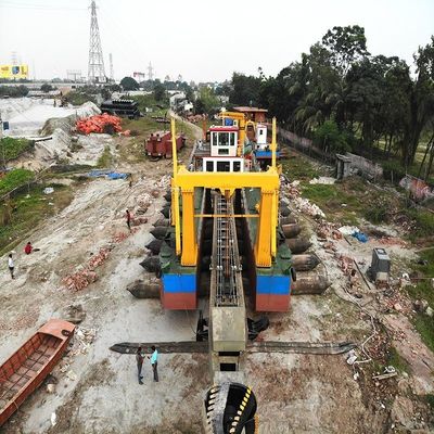 シチジャズワンの砂ポンプを搭載した 高容量10インチ切断用吸水掘削機