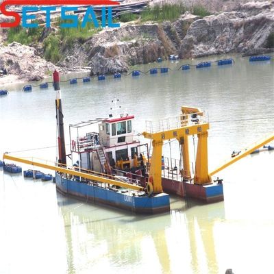 10 インチカットサー 吸い込み砂掘削機 高容量砂掘削のためのダブルカットサー