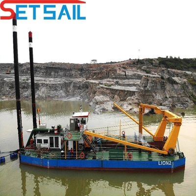 160m3-4000m3 容量 水力制御切断器 水中砂ポンプ付き吸水ドレーガー