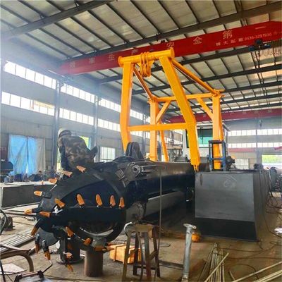 移動 トロリー  Lake Sand Harvesting 作業のための選択的なカットター 吸い込みドレーガー