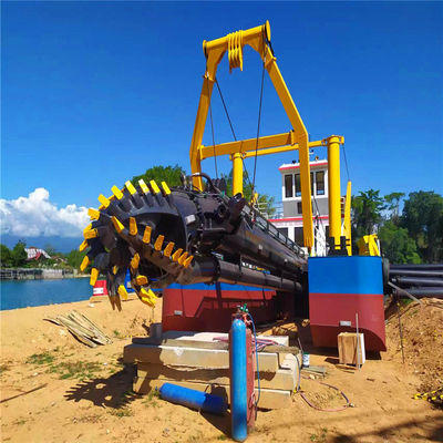 移動 トロリー  Lake Sand Harvesting 作業のための選択的なカットター 吸い込みドレーガー