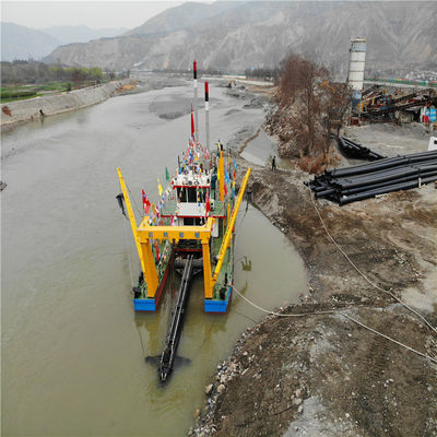 移動 トロリー  Lake Sand Harvesting 作業のための選択的なカットター 吸い込みドレーガー