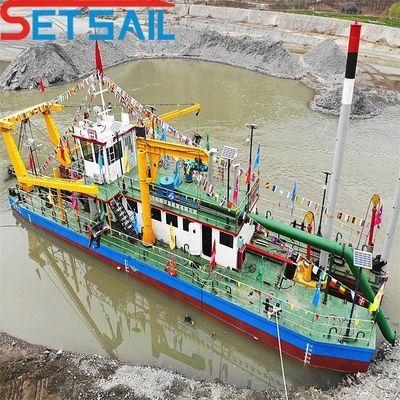 8インチカットサー 吸い込み砂掘り機 川用 CTN スロットタイプ カミンズ 230kw メインエンジン