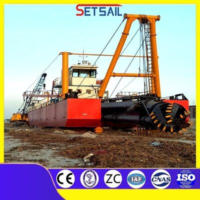 8 インチカットサー 吸い込みドレーガー 50kw ディーゼルエンジンと 8 メートルのドレーディング深さ