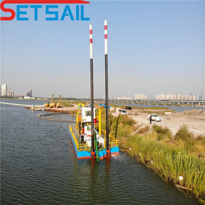 800m3 流水 ディーゼル パワー 8インチ カッター 吸い込み 掘削 プロジェクト