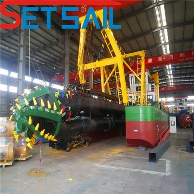 CTN スロットタイプ ディーゼルエンジンの切断機 50kw-600kwの切断頭を持つ吸砂砂掘削機