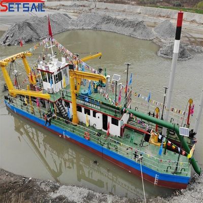 総幅 3.2 メートル 水力リッチ 6 インチ カッター 川浄化用 吸水ドレーガー