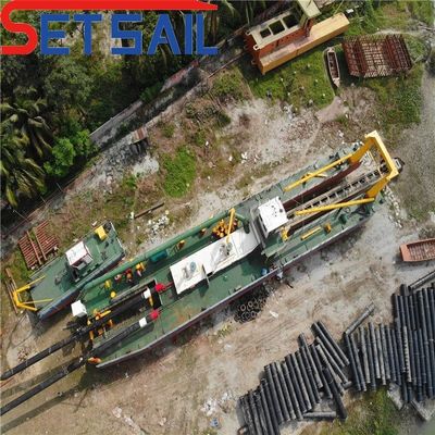 シメンス PLC 26 インチ カッター 川砂の吸水ドレーガー 最大容量 6000m3/h
