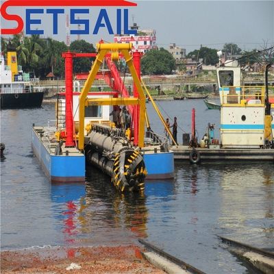 水力ディーゼルエンジン 24 インチカット 吸い込み 砂を掘り出す船 総重量 28-1000t