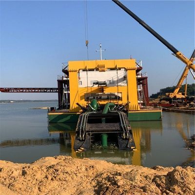 28インチ カスタマイズされたディーゼルエンジン 水力切断器 吸金砂掘削機 あなたの利益のために
