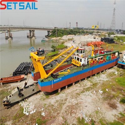 6 インチカットサー 吸い込み 遠距離放出能力を持つ砂を掘り出す機械