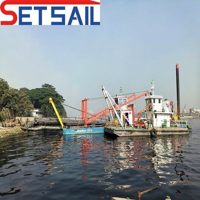 CTSスロットタイプと最大容量6000m3/hの26インチ水力川砂掘削機