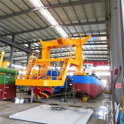 20インチ カッター 吸い込み 川砂掘削機 港口 オーダーメイド 総高さ 7m
