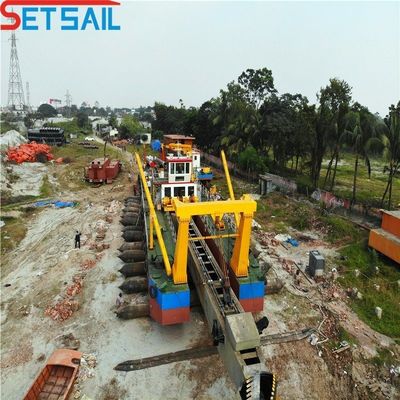 20インチセサイル川カット 吸い込み砂掘り 1500m出力距離