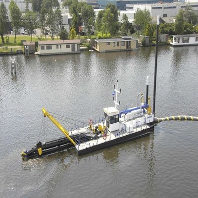 180t総重量 レックスロス 水力 20 インチカット 吸い込み 河の砂を掘る船