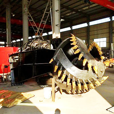3900.00cm * 860.00cm * 200.00cm 1100m3の容量を持つセールカッターヘッドドレーガーセット