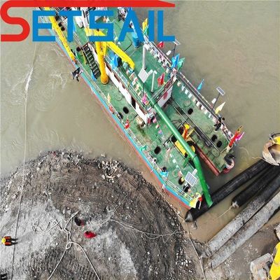 掘削深さ0.5~30メートル シエメンズ PLCシステム 鉱山 金切り機 吸金砂掘削機