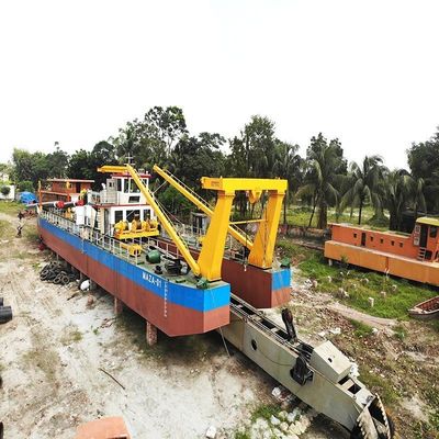 海と湖の砂の採掘のための20インチ水力ディーゼルエンジンのカッター吸い込みドレーガー