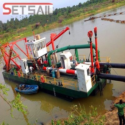 18 インチカットサー 吸い込みドレーガー設計 液圧ディーゼルエンジンとシメンスPLC