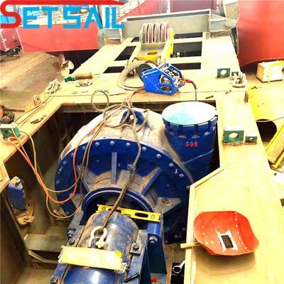 総重量 28-1000t 12 インチ ディーゼル エンジン 切断器 吸い込み 砂の掘削機械