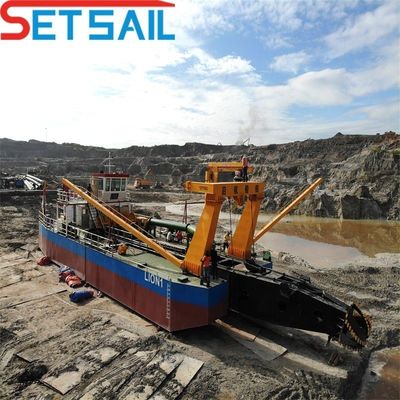 砂ポンプ切断器 吸水掘削機械 容量60~4000m3 掘削設備