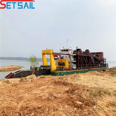 水流量 3000立方メートル/時間 水力ディーゼルエンジン 水中ポンプ 砂掘り機