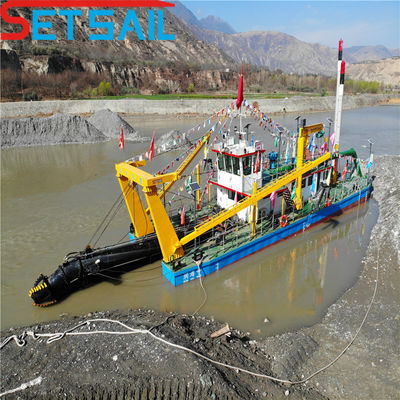 4000m3 水流切断器 吸砂砂掘削機 QHCSD-272 170 Kw 切断頭パワー