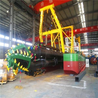 22 インチカットサー 吸い込みドレーガー CE アンカーブームと2000メートル放出距離