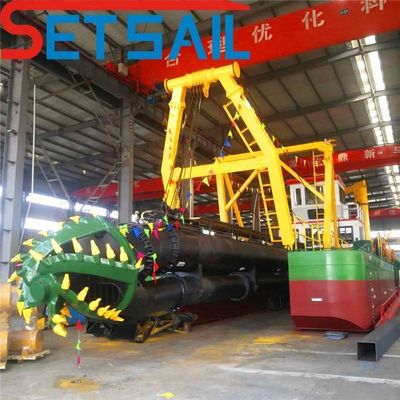 フロントプレートの厚さ 5mm-20mm カッター 吸気ドレーガーと水流量 100m3〜20000m3