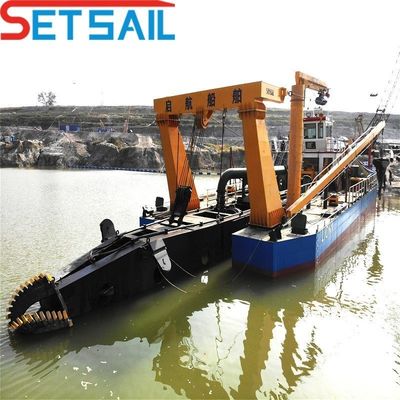 80kn スウィングウィンチ 22インチ カッター 吸い込み砂掘り 液体とディーゼルエンジン