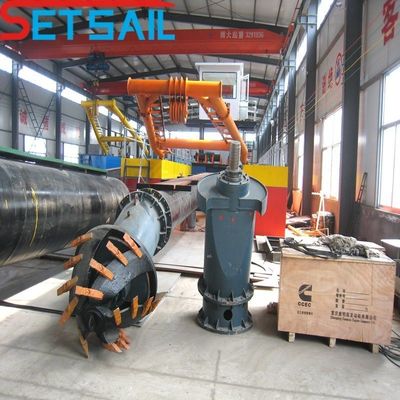 5mm~20mm フロントプレートカット 吸気ドレージ機 川と湖のドレージ機器