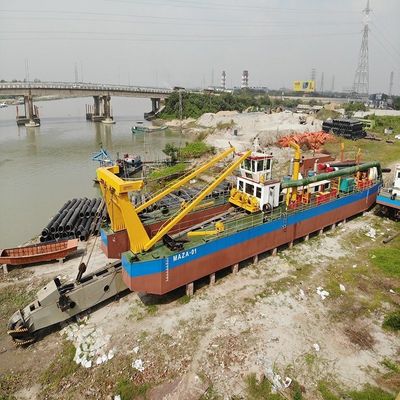 ディーゼルエンジンの両生地切断用 吸気ドレーガー 液圧ウィンチとスパッドキャリア