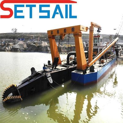 あなたの要求のためにカスタマイズされた水力ウィンチとスパッドキャリア川砂掘削機