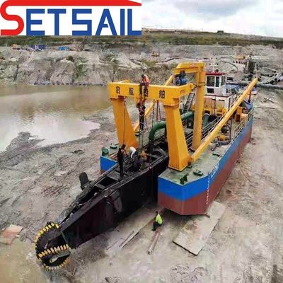 20インチカットサー 吸い込み砂掘削機 掘削深さ15m,幅8.8m