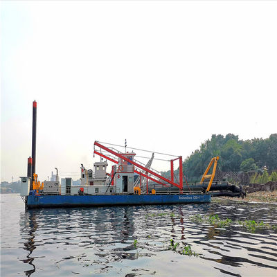 水力モーター制御 18 インチカット器 吸い込み泥ゴム掘削機 カミンズ 260 kW 掘削用