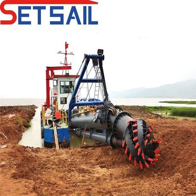 ポンプと18インチ砂採掘ドレーガー