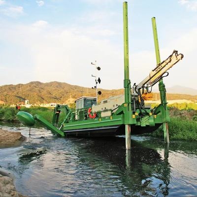 CTS スロットタイプ フルオートマティック両生類川砂掘削機