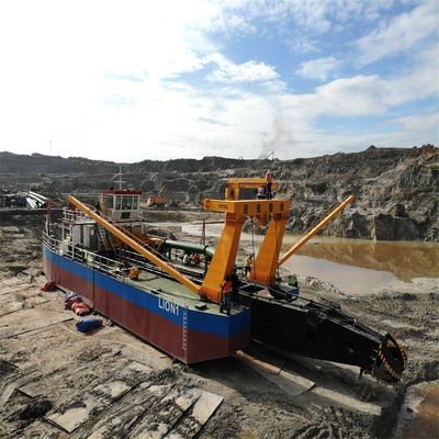180000.000kg 総重量 カッター 1000m3 / H エンジンのパワー容量を持つ吸気ドレーガー
